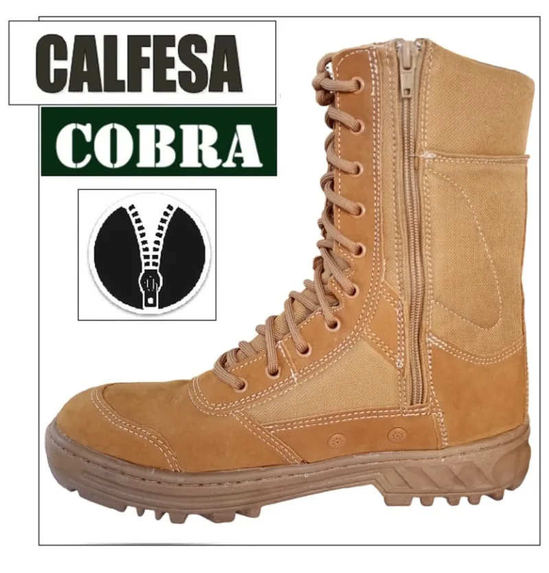 Boot COBRA Coyote - Com Zíper